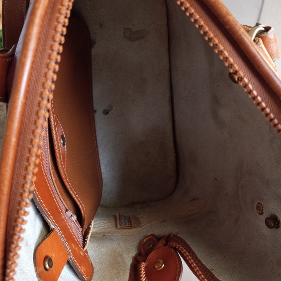 Dooney & Bourke Norfolk Satchel/Crossbody bag, 1990's. - Picture 10 of 10
